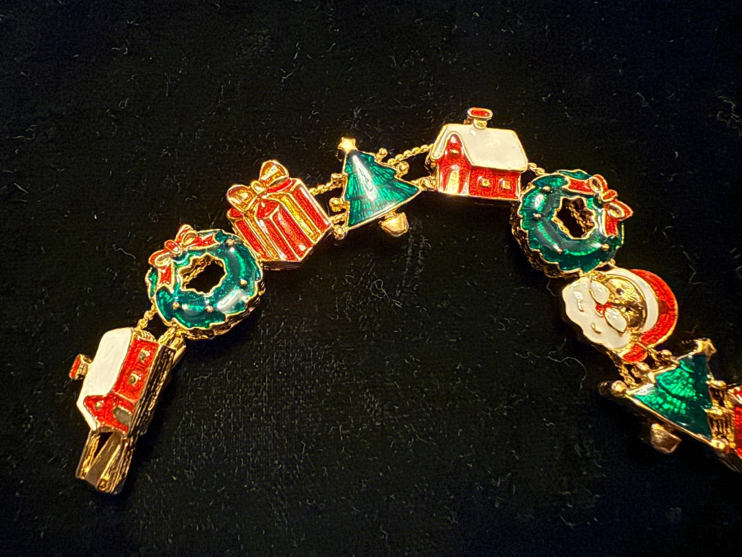 Vintage Avon Christmas Bracelet