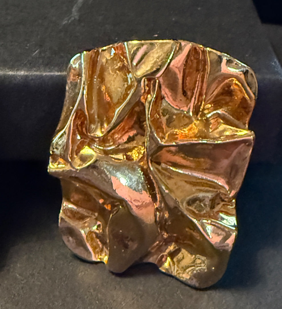 Avon Gold Mod Clip Earrings