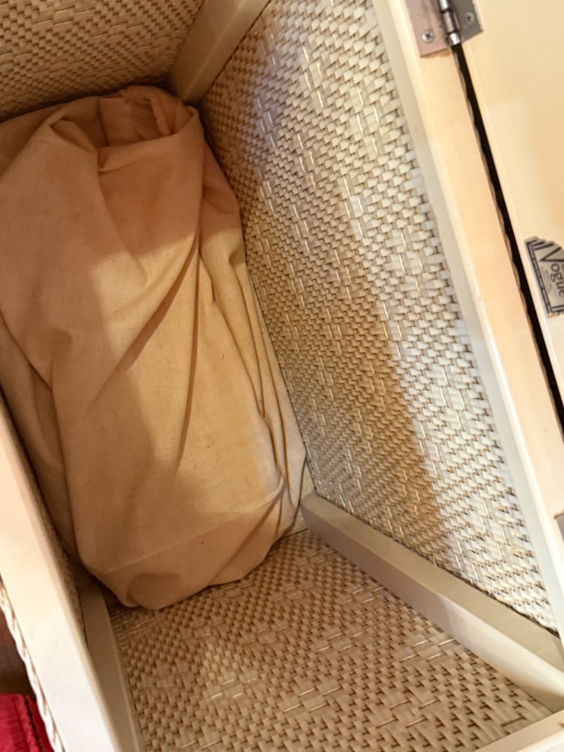 Vintage Yellow Hamper