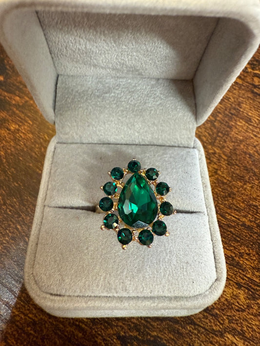 Green Costume Ring