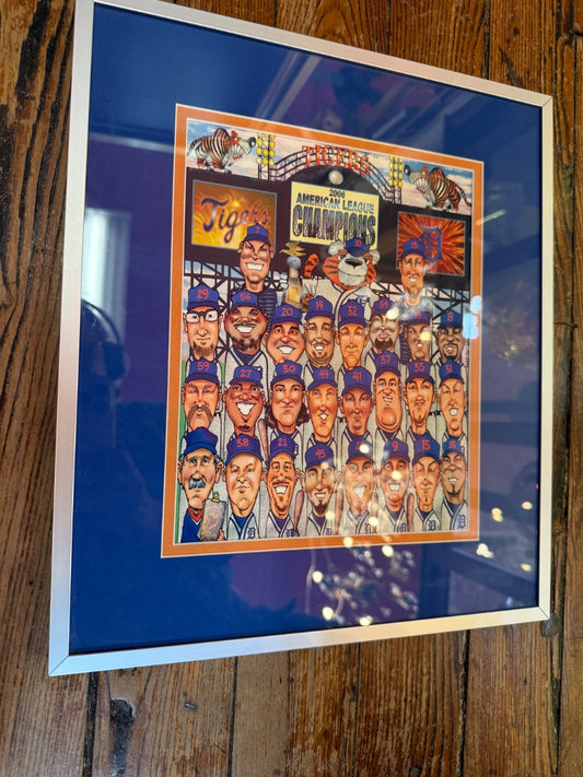 2006 Detroit Tiger print
