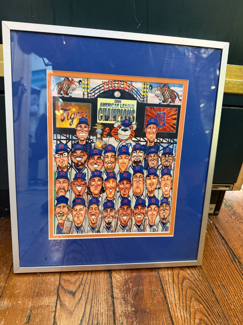 2006 Detroit Tiger print