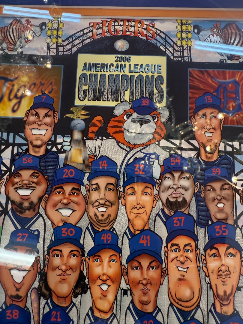 2006 Detroit Tiger print