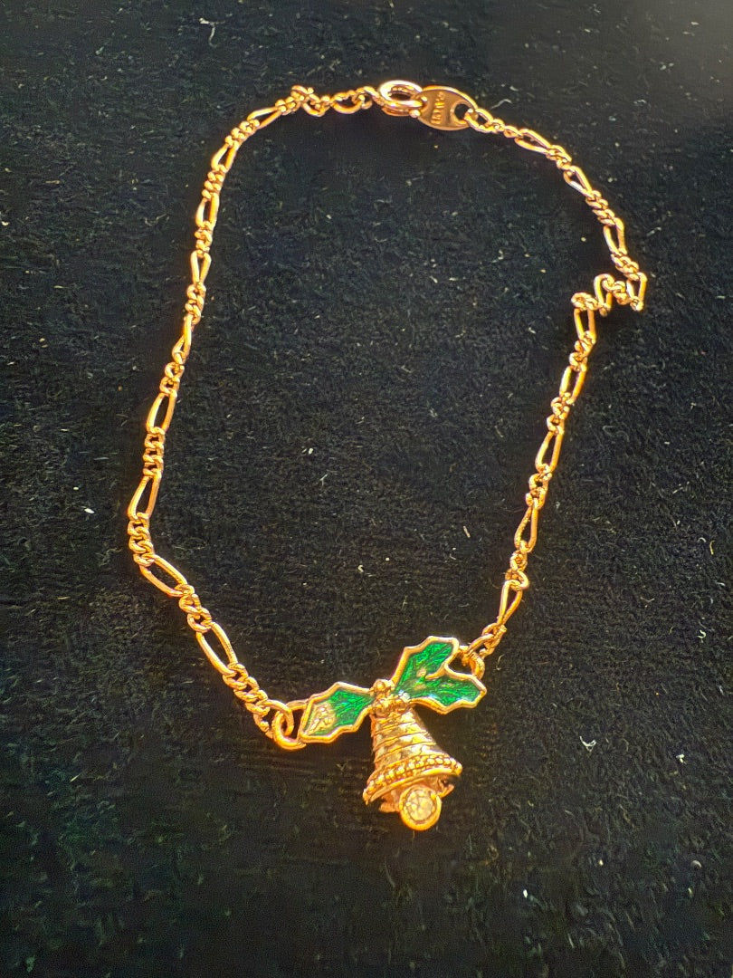AVON Christmas Bell Anklet