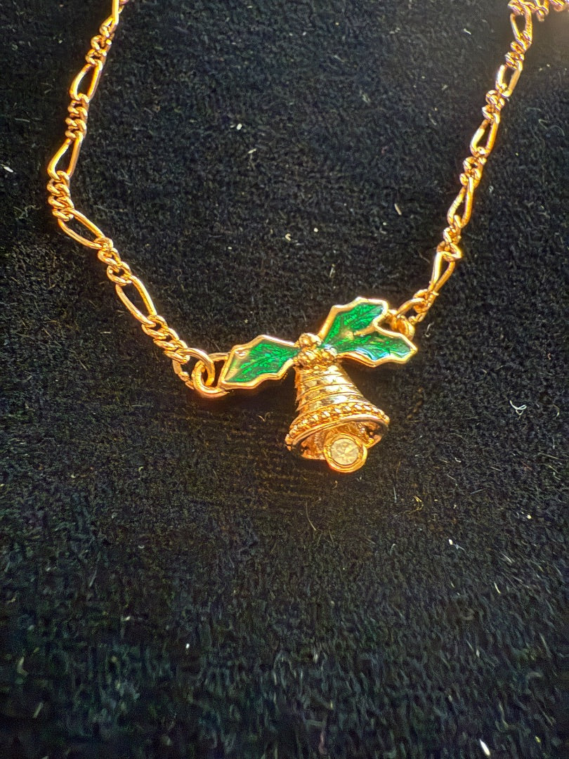 AVON Christmas Bell Anklet