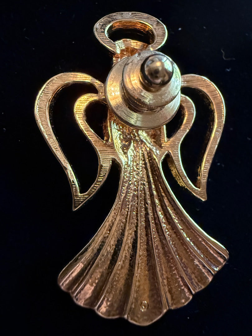 Gold Angel Pin
