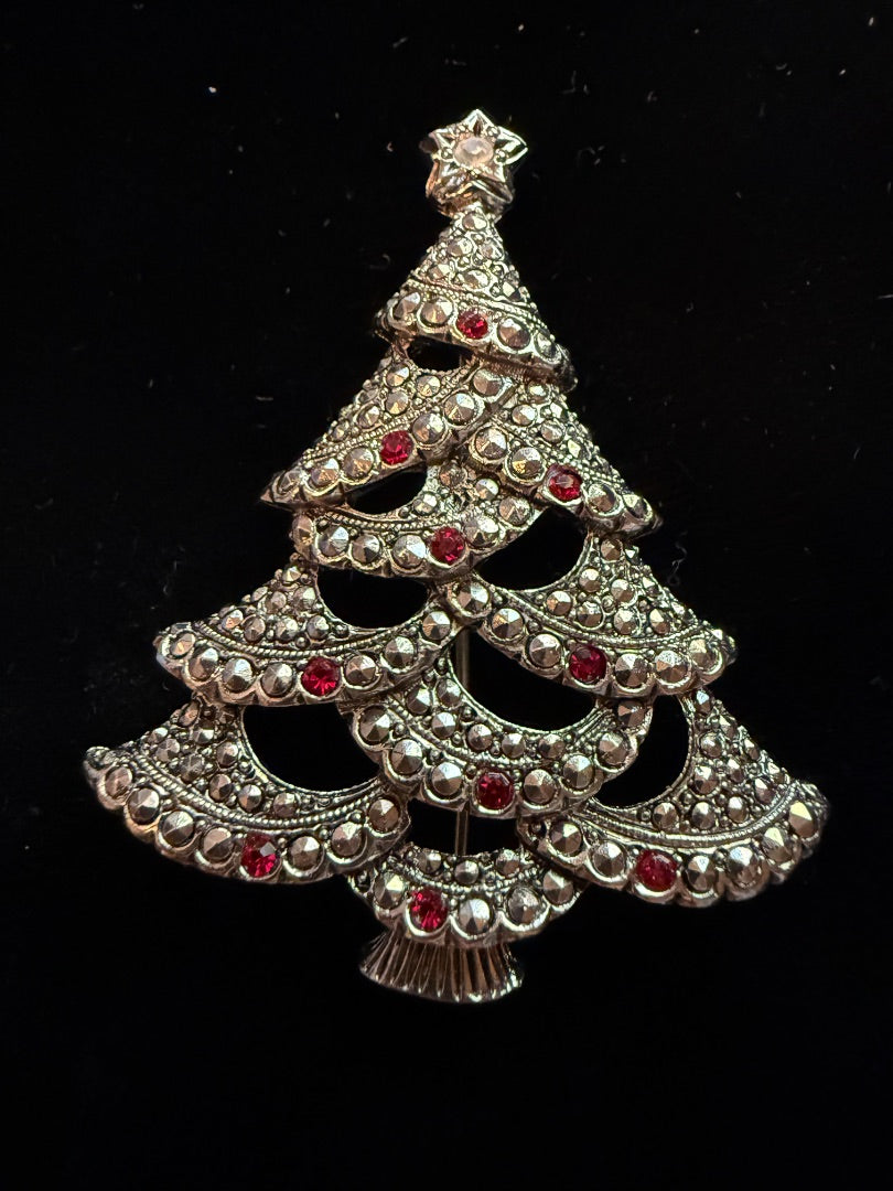 Christmas Tree Pin Brooch