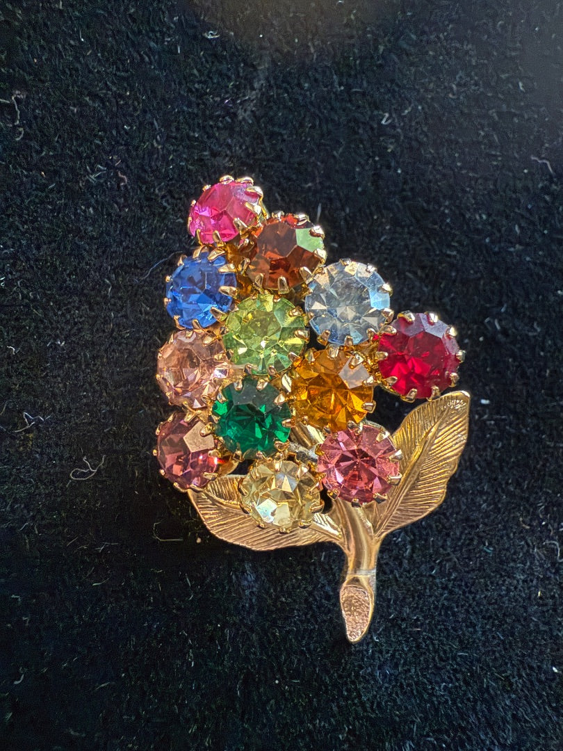 Avon Multi-colored Pin Brooch