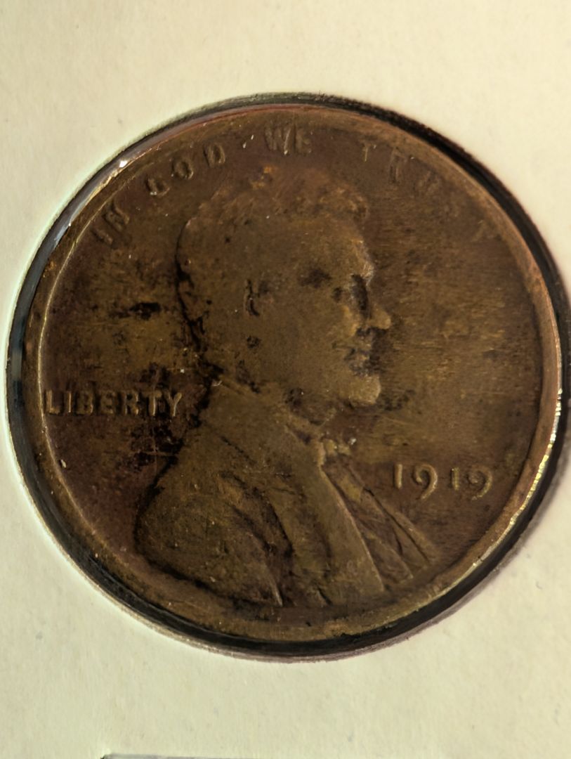 1919 Lincoln Wheat Cent