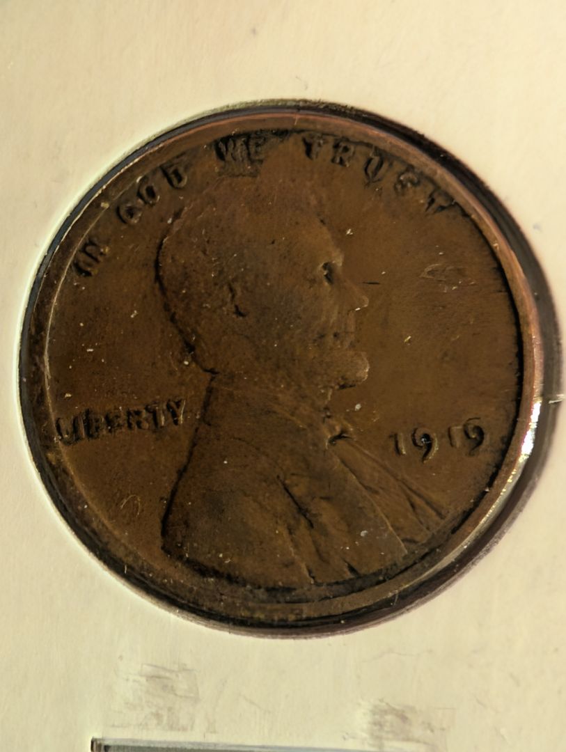 1919 Lincoln Wheat Cent