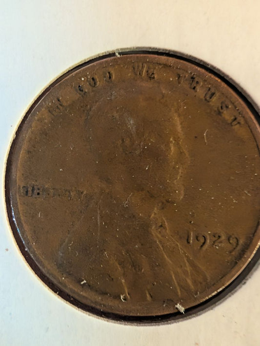1929 Lincoln Wheat Cent