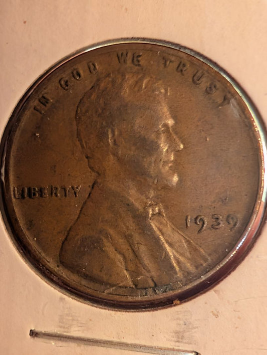 1939 Lincoln Wheat Cent
