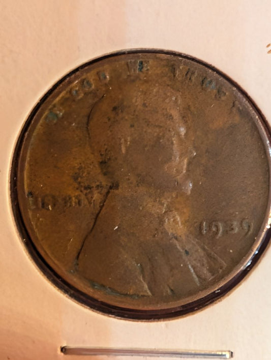 1939 Lincoln Wheat Cent