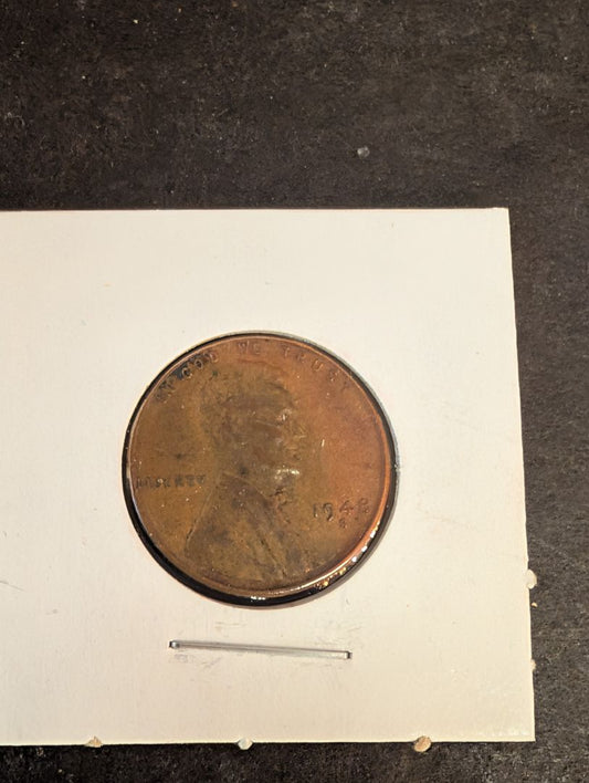 1948 S Lincoln Wheat Cent