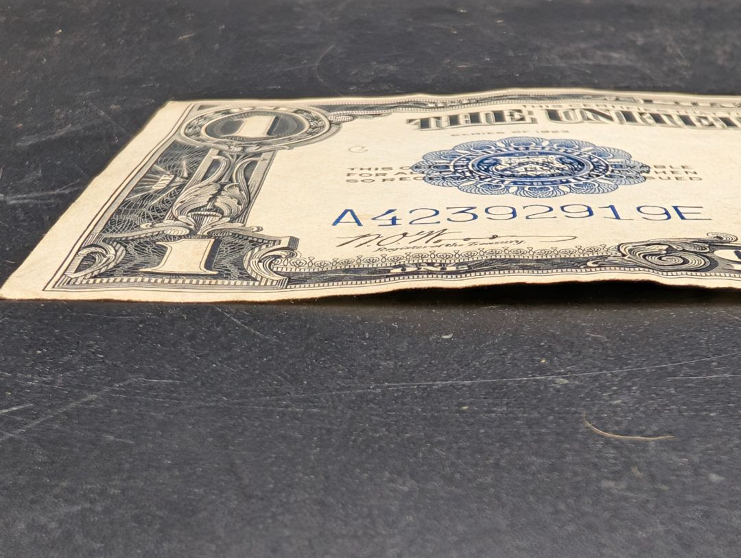 1923 $1 Silver certificate