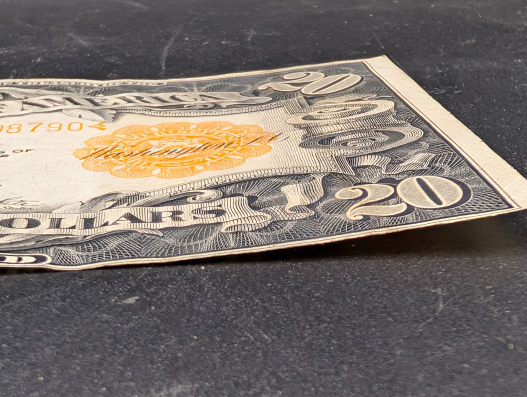 1922 $20 Gold certificate VF/XF Choice