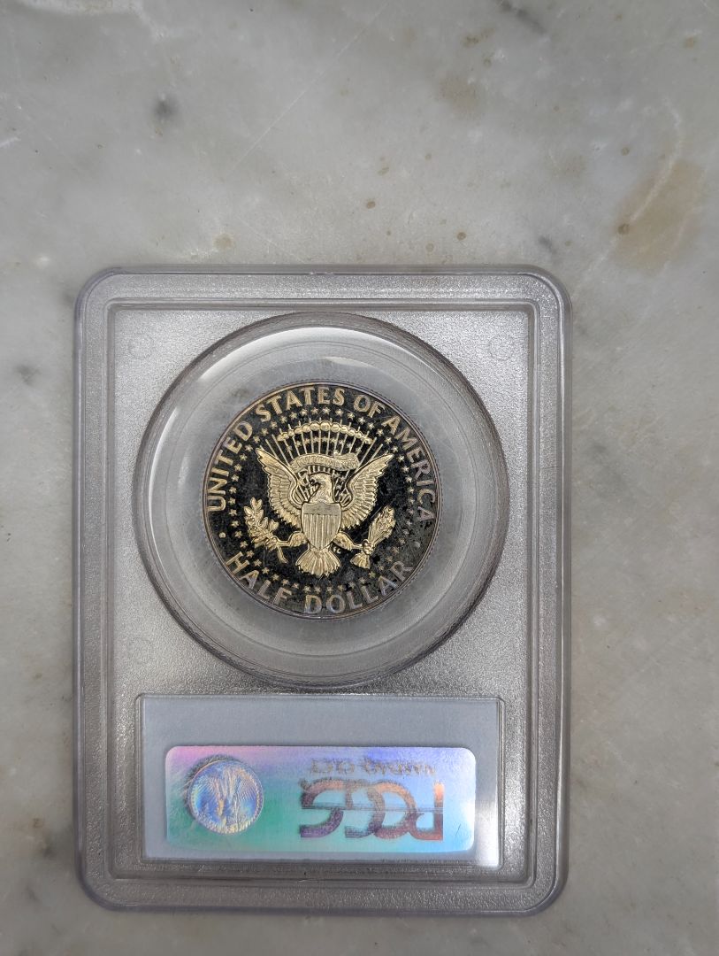 1987-S PR69 DCAM Toned Kennedy