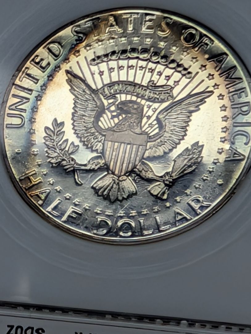 1964 Proof CAM TonedKennedy Half Dollar