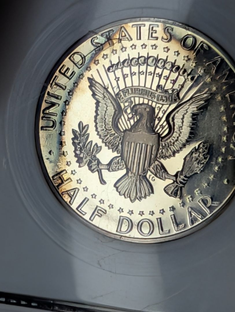 1964 Proof CAM TonedKennedy Half Dollar