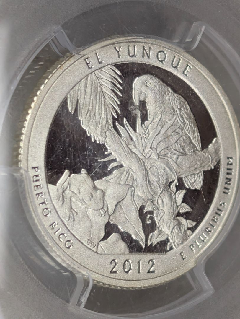 2012-S PR70 DCAM El Yunque Quarter