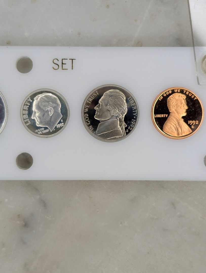 1992-S Silver Proof Set
