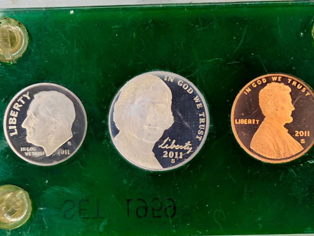 2011-S Incomplete Proof Set