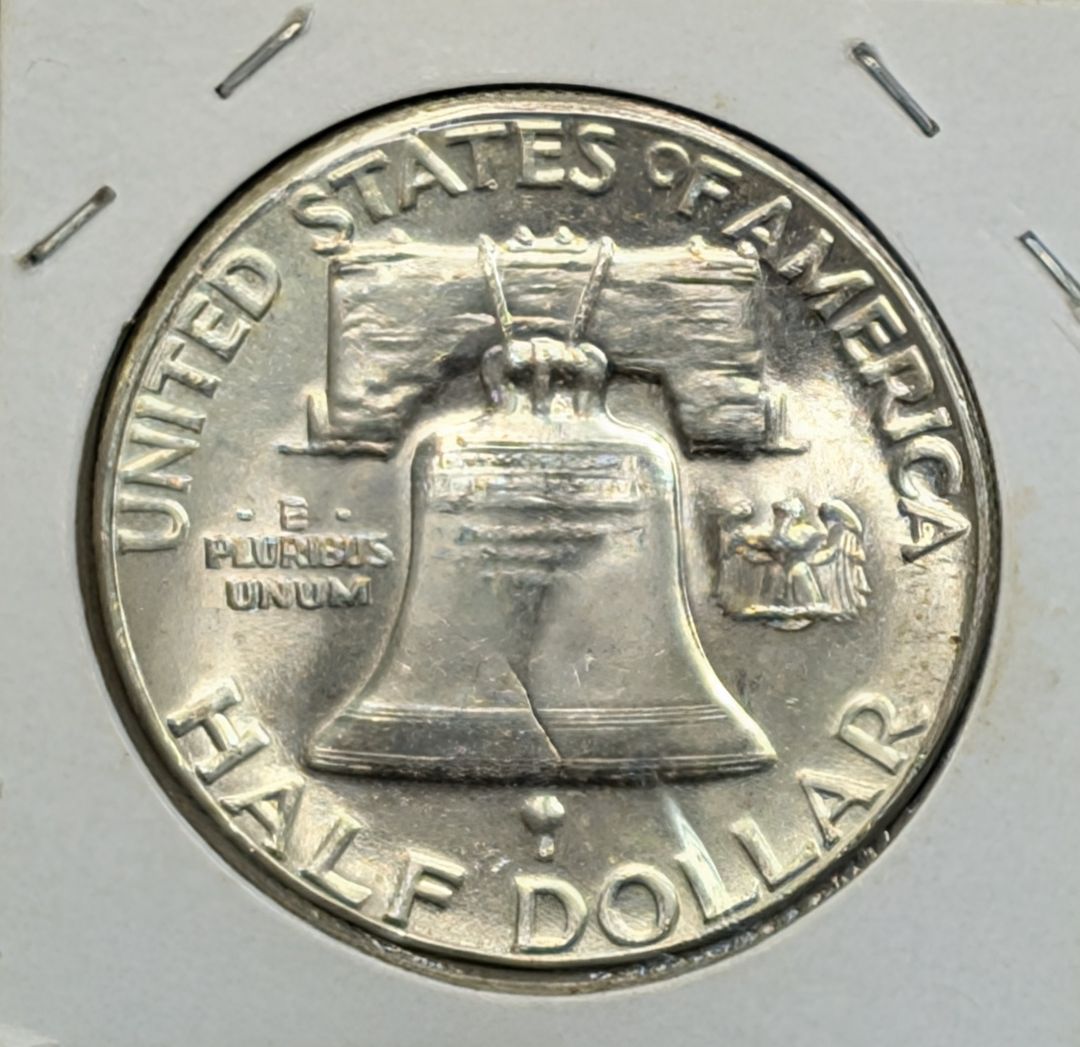1961-P Uncirculated Franklin Half Dollar