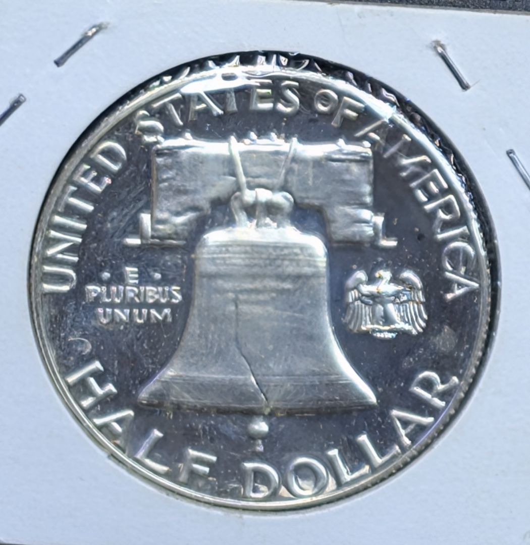 1963 Proof Deep Cameo Uncirculated Franklin Half Dollar