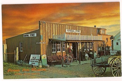 General Store Pioneer Auto Museum Murdo South Dakota  Postcard