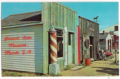 Pioneer Auto Museum Murdo Street View SD South Dakota  Postcard