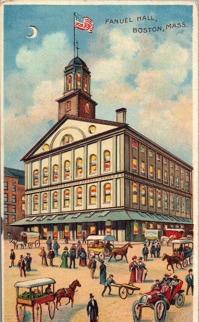 Fanuel Hall,Boston, Massachusetts