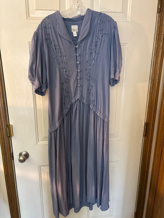 Blue Faded Dress, 12