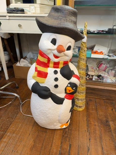 Snowman blowmold