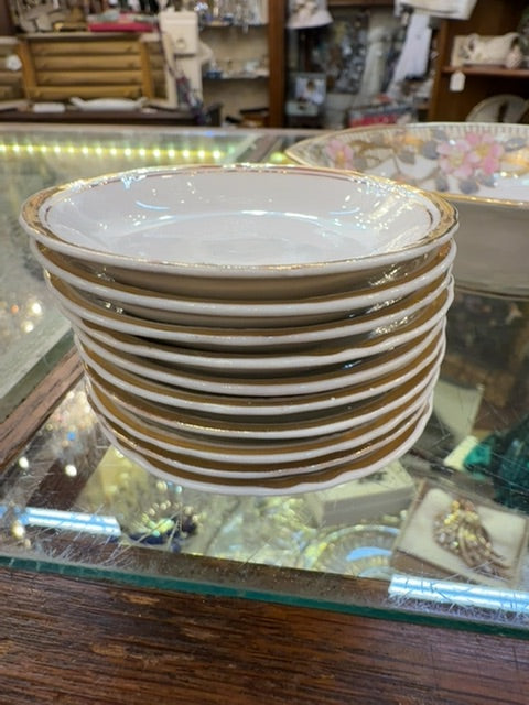 Butter plates.  10 pc
