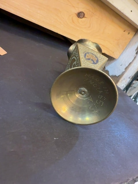 Brass candle holders