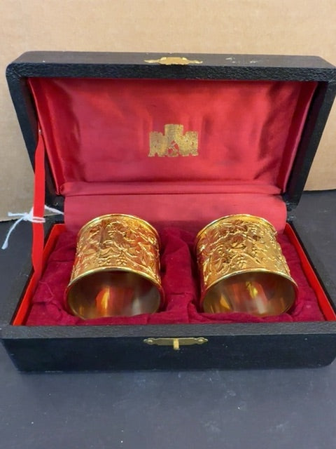 Gold  Gold napkin holders