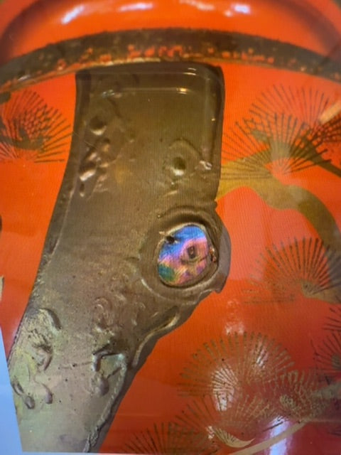 Orange Norleans Chinese Orange Vase