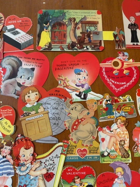 Vintage Valentines cards