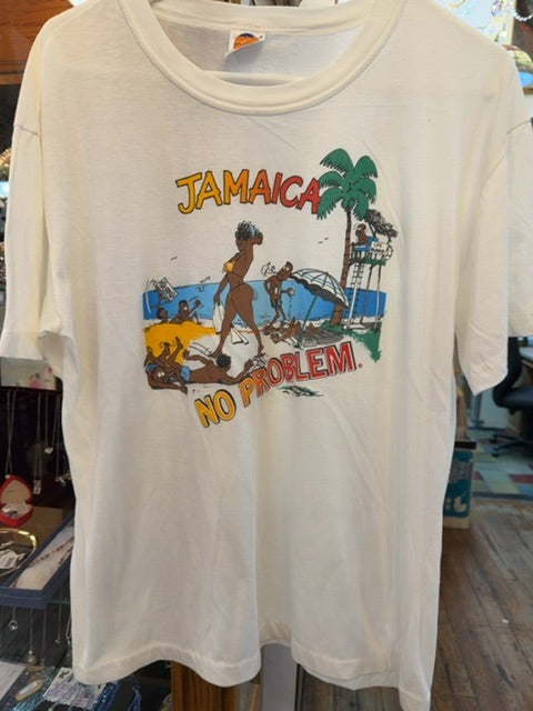 Vintage 80s Jamaica Shirt, Large