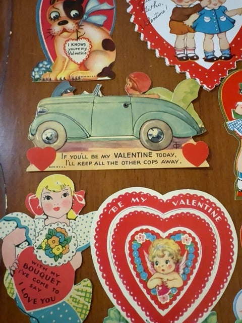 Vintage Valentines cards