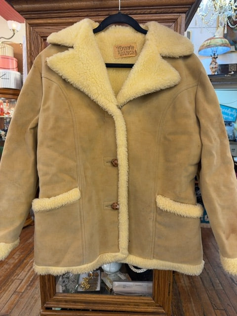Vintage 70s Suede Jacket Blough