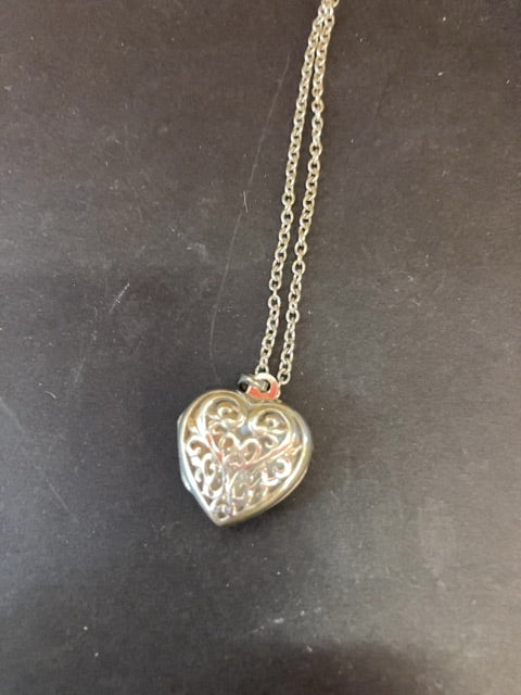 Sterling Heart Locket