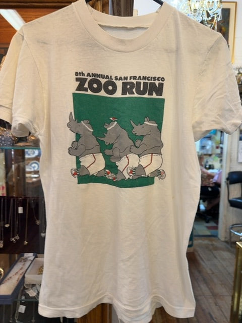 Vintage 80s San Francisco Zoo Shirt, Medium