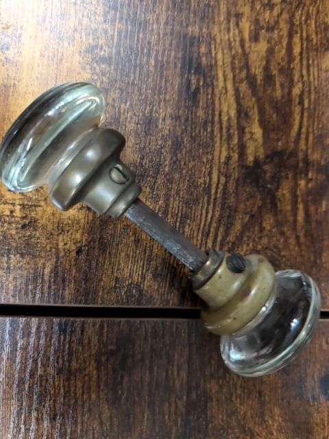 GK#1 SET smooth glass door knob