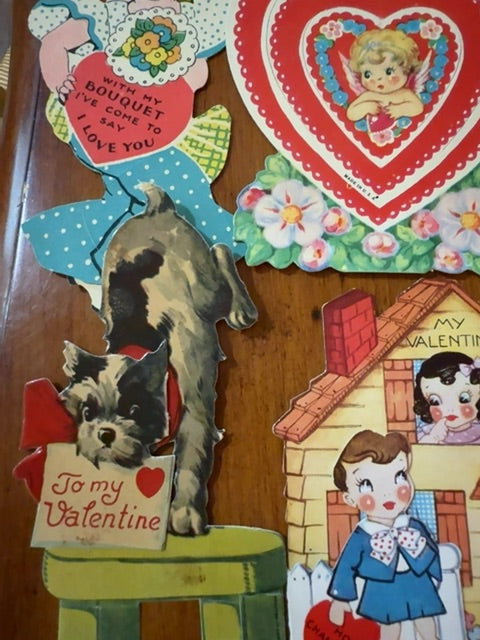 Vintage Valentines cards