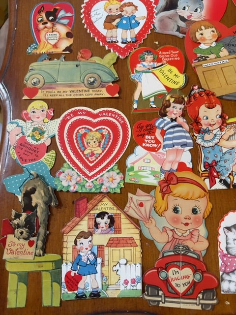 Vintage Valentines cards