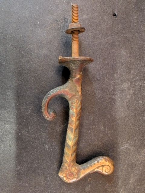 Brass Victorian Hook