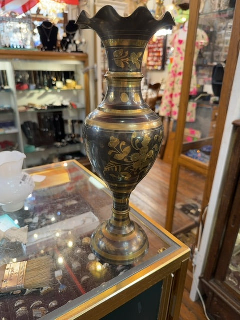 Brass vase