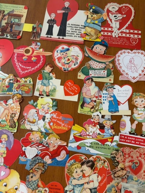 Vintage Valentines cards