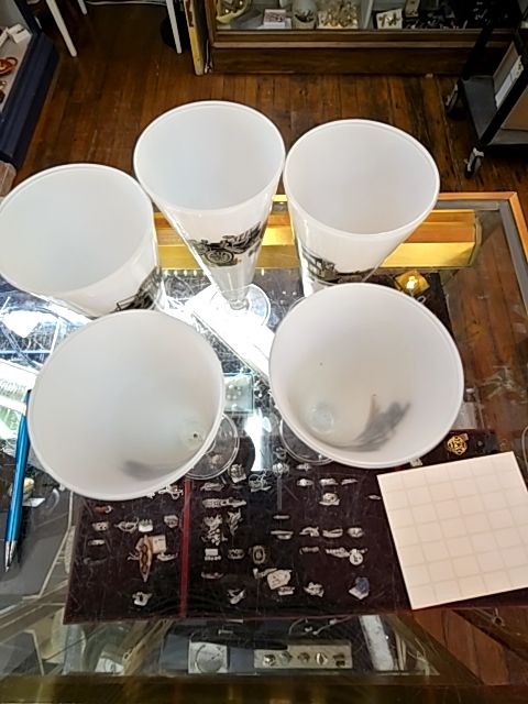 1903 frosted glass vintage automobiles